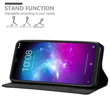 ZTE Blade A7 2019 lommebokdeksel case (svart)