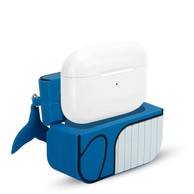 TPU AirPod etui Veske (blå)