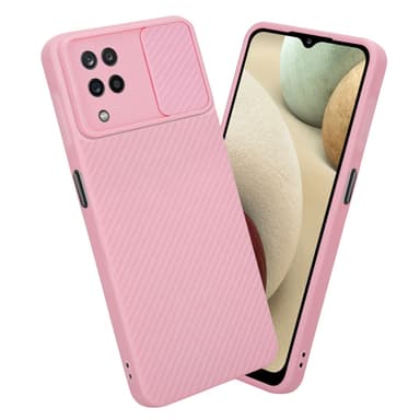 Deksel Samsung Galaxy A12 / M12 cover (rosa)