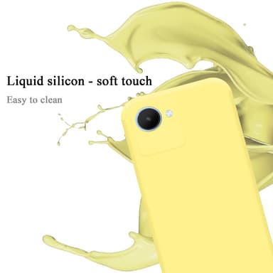 Realme C30 / Narzo 50i PRIME silikondeksel case (gul)