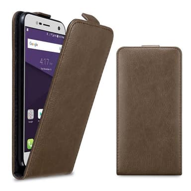 ZTE Blade V8 MINI deksel flip cover (brun)