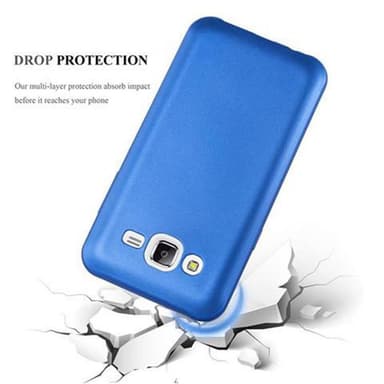 Deksel Samsung Galaxy J5 2015 Case Cover (blå)