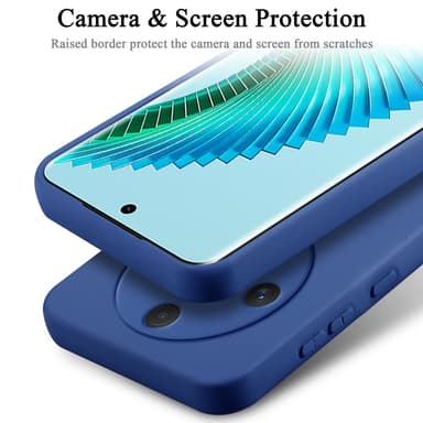 Honor Magic 6 Lite 5G silikondeksel case (Blå)