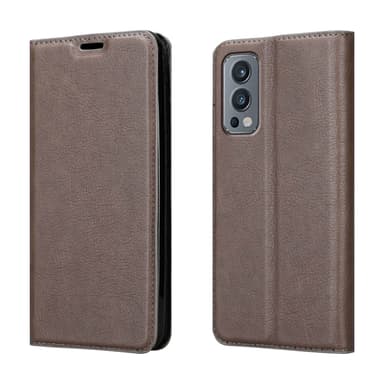 OnePlus Nord 2 5G lommebokdeksel case (brun)