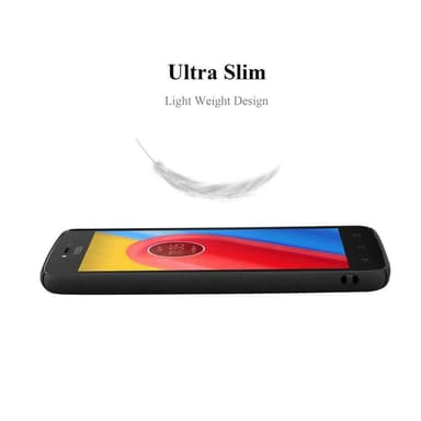 Motorola MOTO C Hardt Deksel Cover (svart)