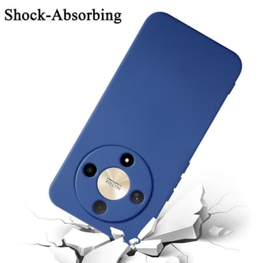 Honor Magic 6 Lite 5G silikondeksel case (Blå)