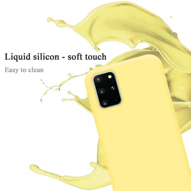 Samsung Galaxy S20 PLUS silikondeksel case (gul)