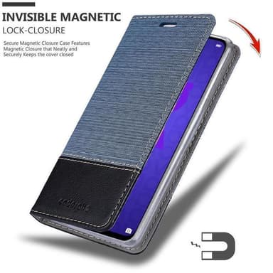 Huawei NOVA 5 / 5 PRO lommebokdeksel etui (blå)