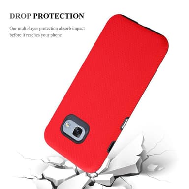 Samsung Galaxy A3 2017 Deksel Case Cover (rød)