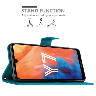 Huawei Y7 2019 / Y7 PRIME 2019 lommebokdeksel Blomster
