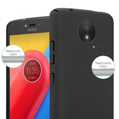 Motorola MOTO C Hardt Deksel Cover (svart)