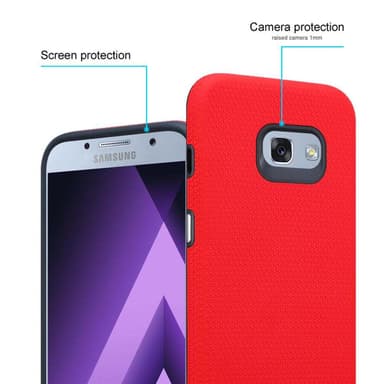 Samsung Galaxy A3 2017 Deksel Case Cover (rød)