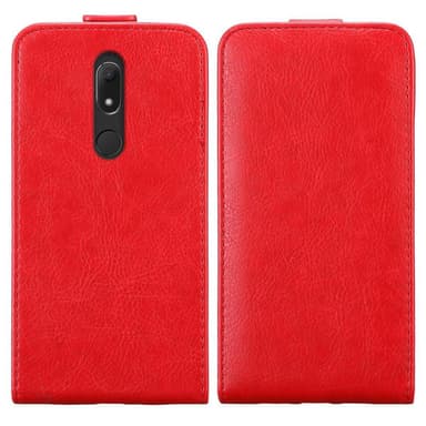 WIKO VIEW PRIME deksel flip cover (rød)
