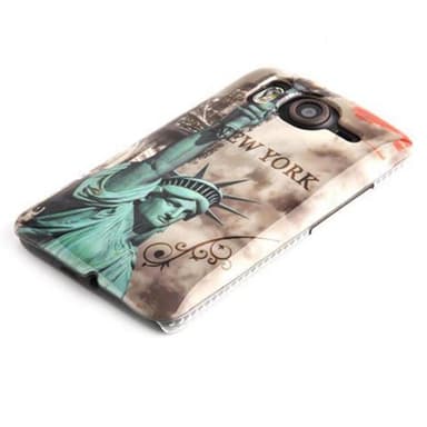 HTC Desire HD Hardt Deksel Case (brun)