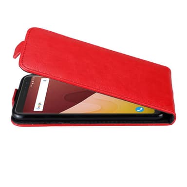 WIKO VIEW PRIME deksel flip cover (rød)