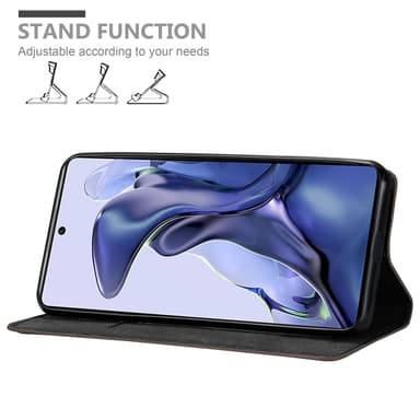 Xiaomi 11T / 11T PRO lommebokdeksel case (brun)