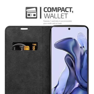 Xiaomi 11T / 11T PRO lommebokdeksel case (brun)