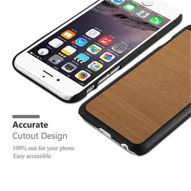 iPhone 6 / 6S Hardt Deksel Case (brun)