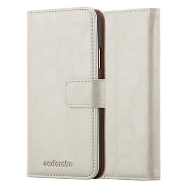 iPhone X / XS lommebokdeksel etui (brun)