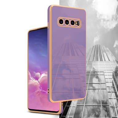 Samsung Galaxy S10 PLUS silikondeksel case (lilla)