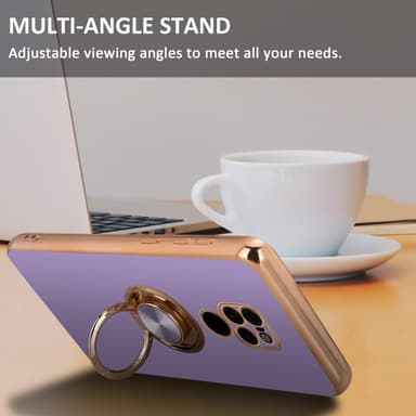 Huawei MATE 20 silikondeksel case (lilla)