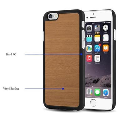 iPhone 6 / 6S Hardt Deksel Case (brun)