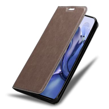 Xiaomi 11T / 11T PRO lommebokdeksel case (brun)