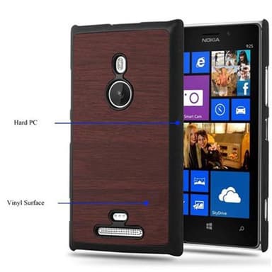 Nokia Lumia 925 Hardt Deksel Case (brun)
