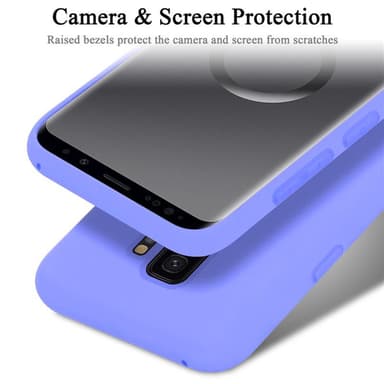 Samsung Galaxy S9 PLUS silikondeksel case (lilla)
