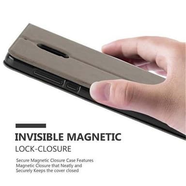 Nokia 6 2017 lommebokdeksel cover (brun)