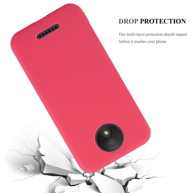 Deksel Motorola MOTO C PLUS Silikon cover (rød)