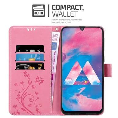 Samsung Galaxy M30 / A40s lommebokdeksel Blomster