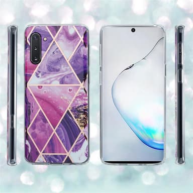 Samsung Galaxy NOTE 10 lommebokdeksel etui (lilla)