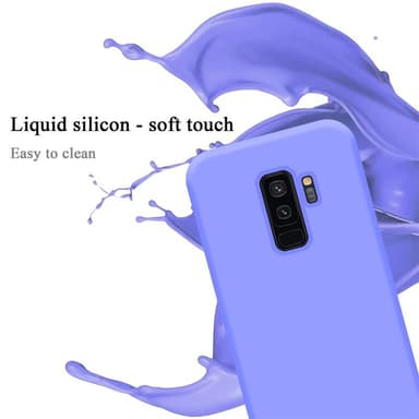 Samsung Galaxy S9 PLUS silikondeksel case (lilla)