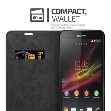 Sony Xperia Z lommebokdeksel case (brun)