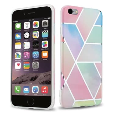 iPhone 6 PLUS / 6S PLUS lommebokdeksel etui (rosa)