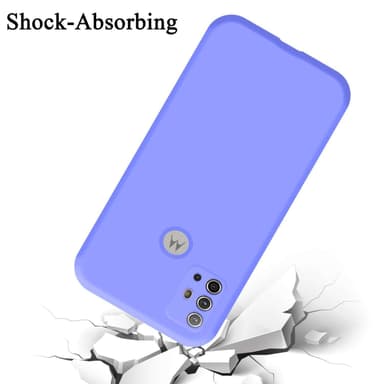 Motorola MOTO G10 / G30 silikondeksel case (Lilla)