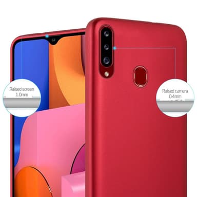 Deksel Samsung Galaxy A20s Case Cover (rød)