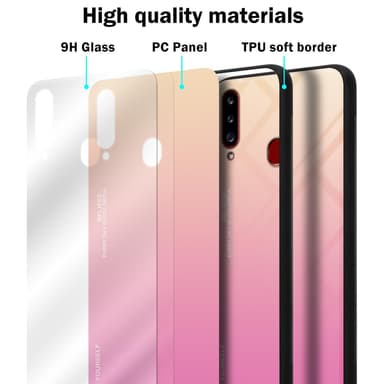 Deksel Samsung Galaxy A20s Case Cover (svart)