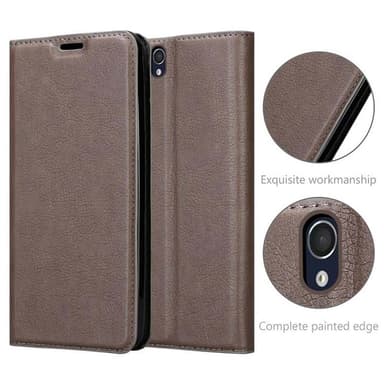 Sony Xperia Z lommebokdeksel case (brun)