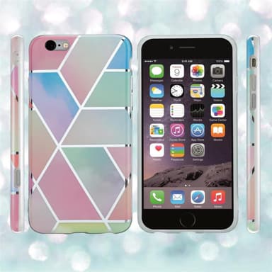 iPhone 6 PLUS / 6S PLUS lommebokdeksel etui (rosa)