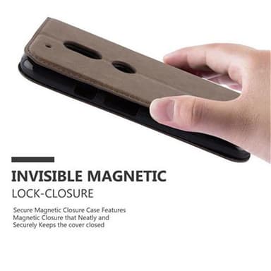 Motorola MOTO G4 PLAY lommebokdeksel case (brun)