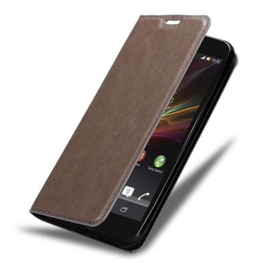Sony Xperia Z lommebokdeksel case (brun)