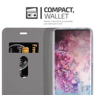 Samsung Galaxy NOTE 10 PLUS lommebokdeksel etui (blå)