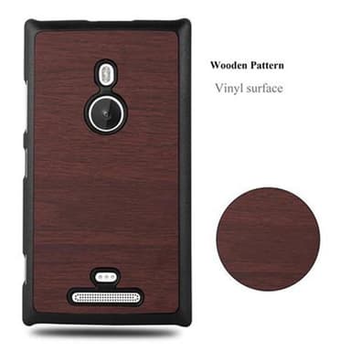 Nokia Lumia 925 Hardt Deksel Case (brun)
