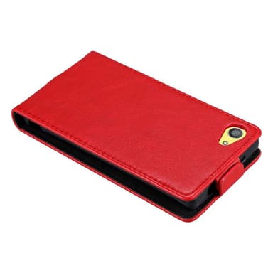 Sony Xperia Z5 COMPACT deksel flip cover (rød)