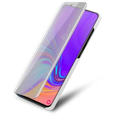 Samsung Galaxy A8s lommebokdeksel etui (sølv)