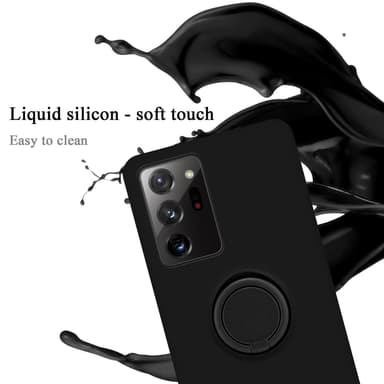 Deksel Samsung Galaxy NOTE 20 ULTRA Ring Case (svart)