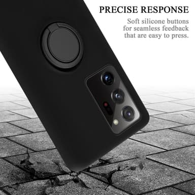 Deksel Samsung Galaxy NOTE 20 ULTRA Ring Case (svart)