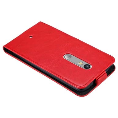 Motorola MOTO X PLAY deksel flip cover (rød)